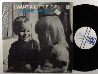 T - Bone Walker I Want A Little Girl Delmark Lp Vg,  /vg,  Shrink