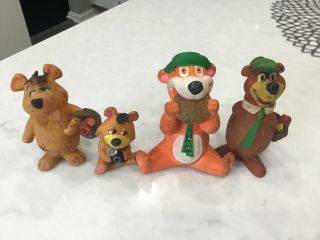 Yogi Bear And Boo - Boo Bear Lanco Hanna Barbera Latex Squeeze Toys Spain