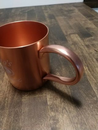Tito ' s Handmade Vodka Copper Moscow Mule Cup Mug Titos, 5
