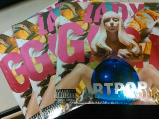 Lady Gaga Artpop 2lp 2014 New/sealed Oop Vinyl Record Venus Applause