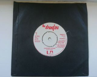 The Stranglers - Choosey Susie - Free3 - 1980 - United Artists - Reissue - Incorrect Labels