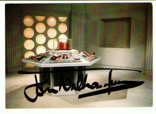 John Nathan - Turner Doctor Who Producer Signed Postcard