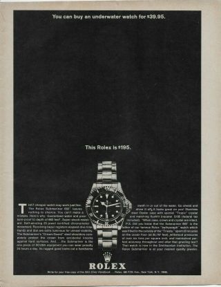 1964 Rolex Submariner 660 