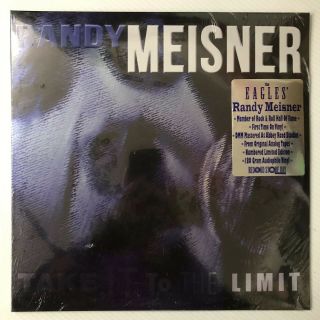 Randy Meisner Take It To The Limit 12 " Vinyl Lp Numbered 180g Audiophile Rsd2018