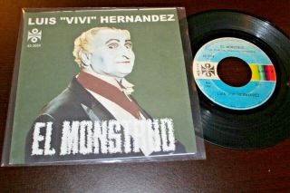 The Munsters Al Lewis Cover Monster Mash Latin Mod Mexico 7 " 45 Bobby Pickett