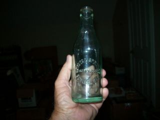 Circa 1910 Crystal Springs Bottling Co.  Fowler,  Col.  Colorado.  Soda Bottle