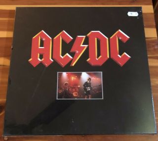 Ac/dc 3 Lp Set 1980 With 7 " And Poster Mega Rare Bon Scott Angus