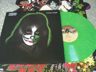 Kiss Peter Criss Solo Color 40th Anniversary Lp 2018 Universal W/color Poster