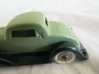 1930 ' s TOOTSIETOY GRAHAM 4 - WHEEL COUPE LT/DK GREEN - EARLY 70 ' S RESTORATION 2
