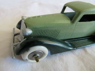 1930 ' s TOOTSIETOY GRAHAM 4 - WHEEL COUPE LT/DK GREEN - EARLY 70 ' S RESTORATION 3