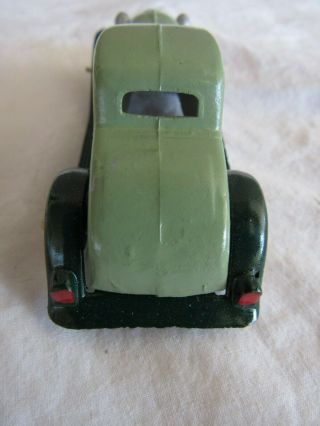 1930 ' s TOOTSIETOY GRAHAM 4 - WHEEL COUPE LT/DK GREEN - EARLY 70 ' S RESTORATION 8