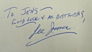 Lee Iacocca Signed Book An Autobiography Jsa/psa Guarantee