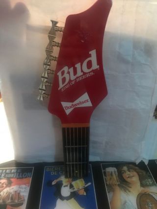 Figural Budweiser Guitar Neck Tap Handle
