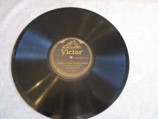 Victor 78 RPM Record - I ' m Missin ' Mammy ' s Kissin ' - Peerless Quartet 3