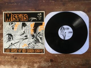 Misfits - Live Night Of The Living Dead Lp (bootleg)
