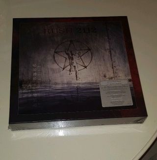 Rush 2112 40th Anniversary Deluxe Edition Vinyl 3 - Lp & 2 - Cd Box Set New/sealed