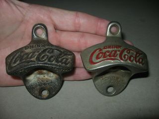 Vintage Coca - Cola Coke Starr - X Bottle Openers One Is Brown Co.