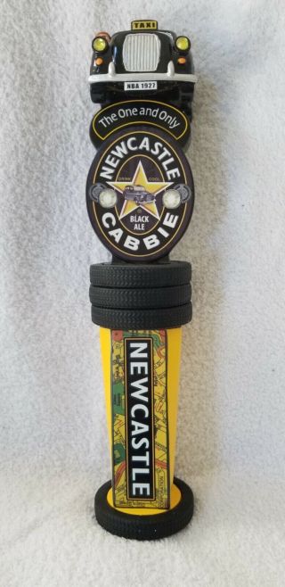 The One And Only Newcastle Cabbie Limited Edition Tap Handle.