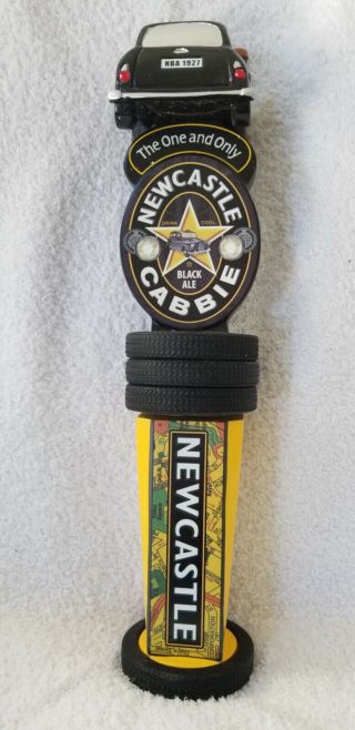 The One and Only Newcastle Cabbie Limited Edition Tap Handle. 4