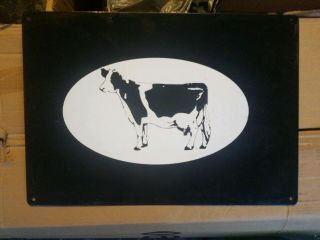 Vintage Dairy Farm Porcelain Sign