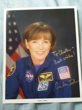Anna Fisher Astronaut Autograph