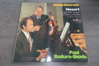 Mozart: Violin Sonatas - Oistrakh / Badura - Skoda - Eurodisc Early Stereo 2 Lps