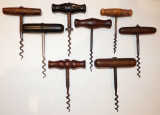 Corkscrew - Group Of Eight Vintage Straight Pulls