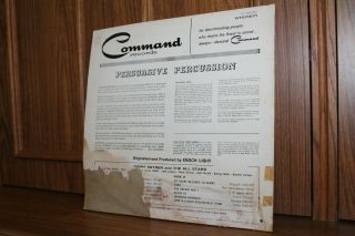Persuasive Percussion LP Command RS 800 - S.  D.  1959 EX/G,  OIS Play Graded 2