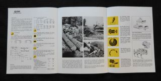 1973 CATERPILLAR D7F TRACK - TYPE TRACTOR SPECIFICATIONS BROCHURE MINTY 3
