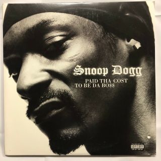 Snoop Dogg Paid Tha Cost To Be Da Bo$$ 2002 Lp 12 " 3x Vinyl Record