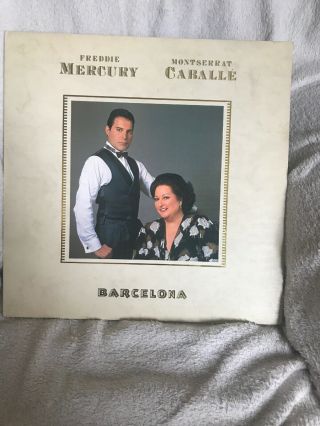 Freddie Mercury And Montserrat Caballe - Barcelona Album.  A2/b1 Pressing - Queen