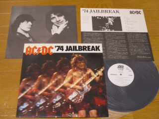 Ac/dc – ’74 Jailbreak Japan Promo White Label