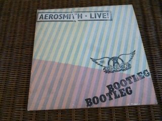 Aerosmith - Live Bootleg 2 Lp Set - Columbia Pc2 35546 - Inner Sleeve