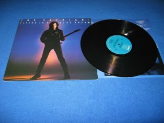 Joe Satriani - Flying In A Blue Dream Lp (orig 1st U.  S.  Press,  Steve Vai)