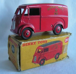 Vintage 1955 - 1961 Dinky Toys 260 Royal Mail Van Nmib Example