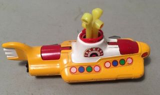 Vintage 1960 ' s Corgi Beatles Yellow Submarine Great Britain Die Cast Toy 8