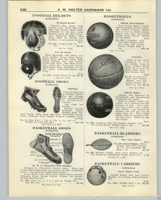 1926 PAPER AD Rawlings Football Leather Helmet Nose Guard Protector RARE Jersey 2