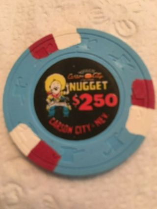 Nugget $2.  50 Casino Chip Carson City Nv G = $25 - 29