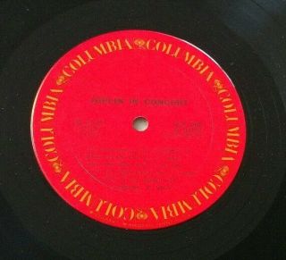 Janis Joplin In Concert DOUBLE Album 1972 Org NM VINYL 2