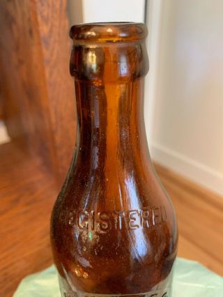 The Hudor Co.  Buffalo N.  Y.  54 - 60 Terrace 7.  5 inch Amber Bottle 3