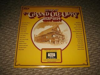 Vintage 1974 " Stars Of The Grand Ole Opry: 1926 - 1974 " 2 Lp Set - (cpl2 - 0466) Nm,
