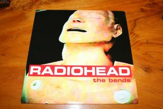 Radiohead The Bends 1995 Vinyl Lp First Pressing Near