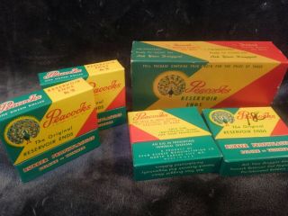 Vintage Condom Dean ' s Rubber Co.  Peacocks Condoms 1950s 4 dozen 2