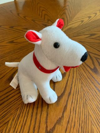 Target Bullseye Plush Stuffed Animal Bull Terrier Dog Beanbag Toy 2011.  1/9,  000