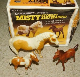 Vintage 1982 Marguerite Misty Stormy Seastar Breyer Horse Model Figures