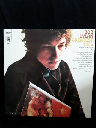 Bob Dylan Greatest Hits Lp Vinyl Record 1966 Uk Stereo