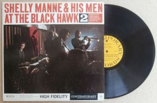 Shelly Manne & His Men At The Black Hawk Vol 2 Contemporary Record Dg Mono Jazz