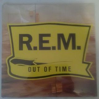R.  E.  M.  Out Of Time Vinyl Lp Still Us Pressing Losing My Religion