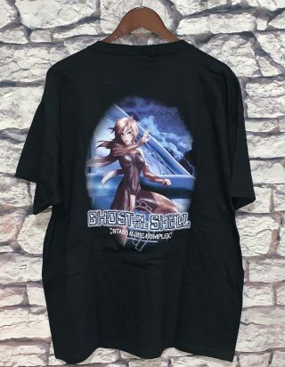 Vintage Ghost In The Shell “stand Alone Complex” Anime T - Shirt Size Xl