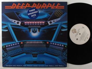 Deep Purple Their Greatest Hits Warner Bros Lp Nm Promo